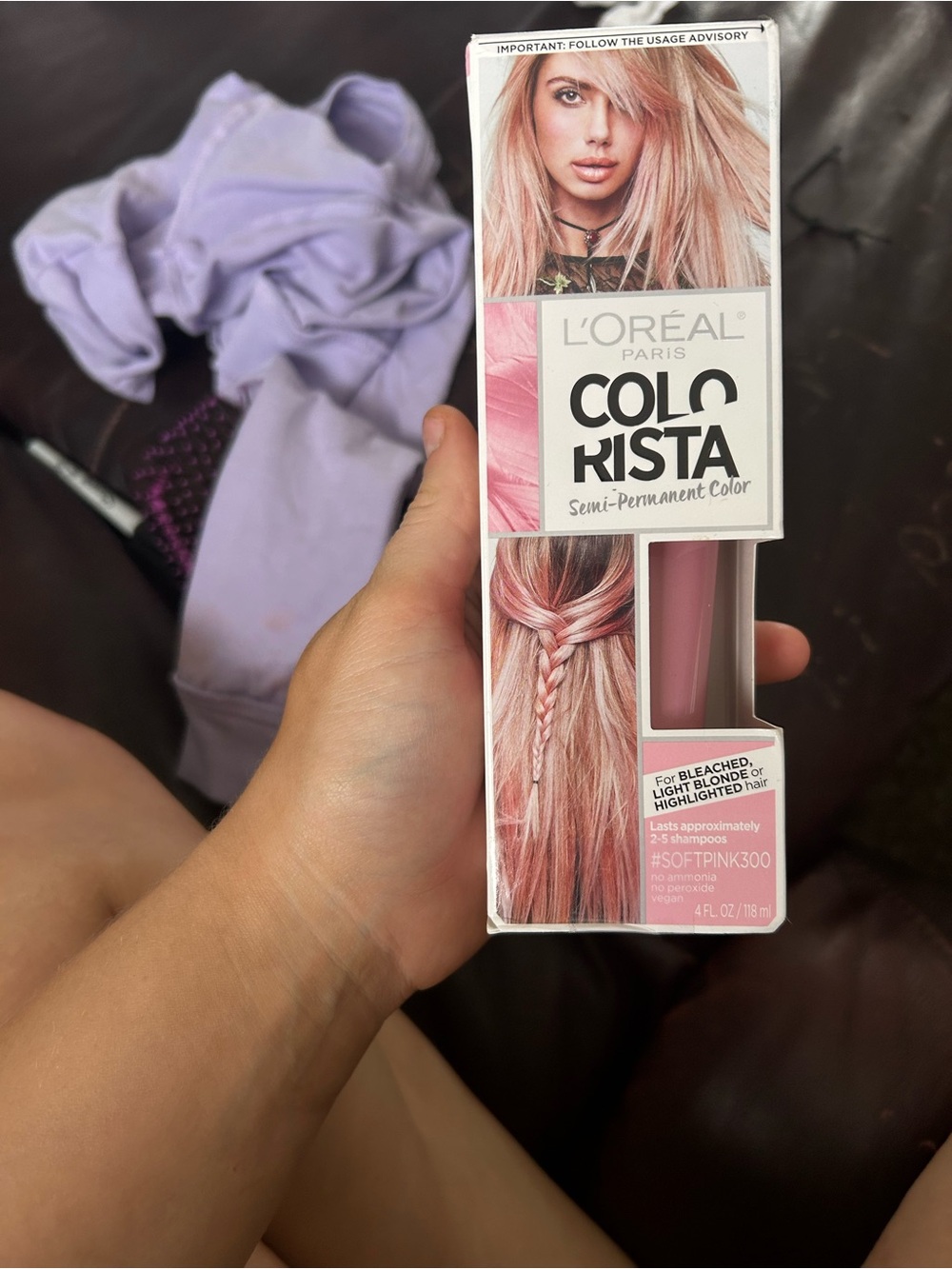 Colorista Semi-Permanent Hair Color - Soft Pink